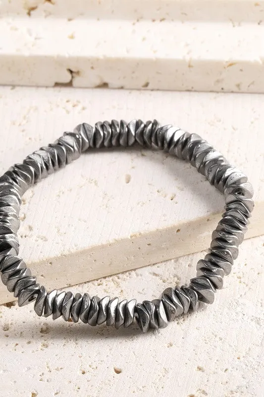 Textured Metal Bracelets