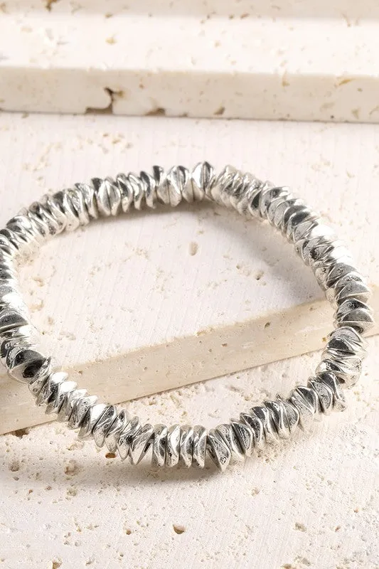 Textured Metal Bracelets