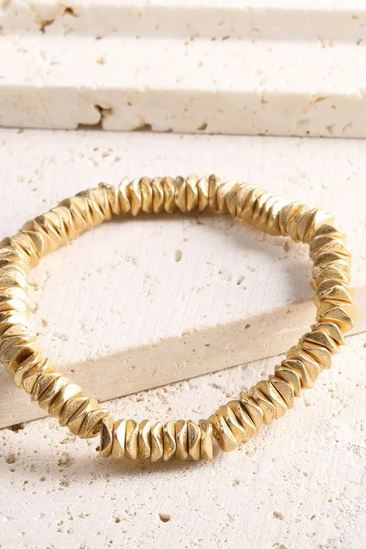 Textured Metal Bracelets