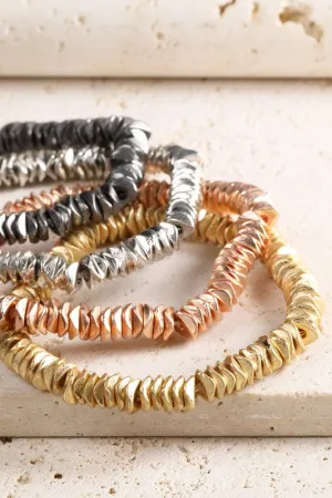 Textured Metal Bracelets