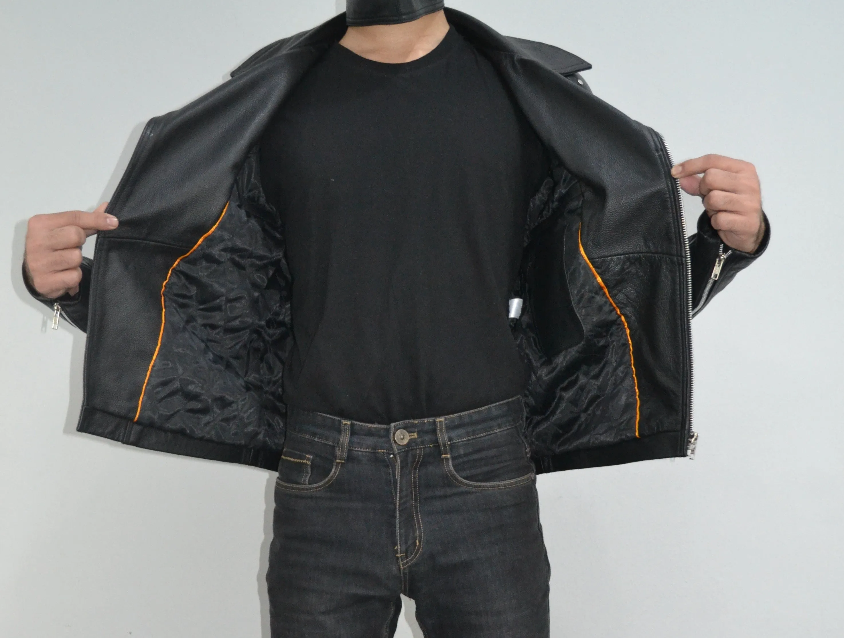 The Goose Mad Max Rockatansky Cop Biker Leather Jacket