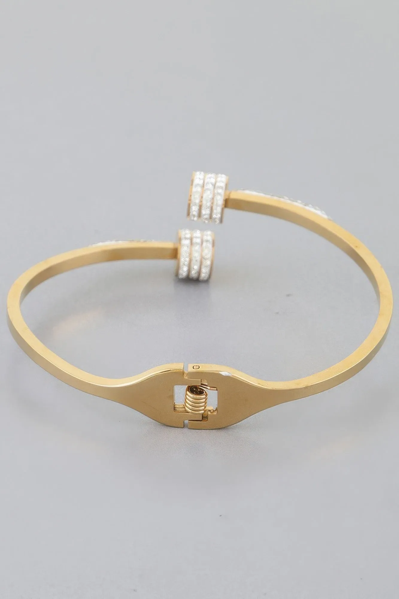 Twin Bejeweled Nail Wrap Bracelet