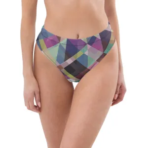 'Violet, etc.' high-waisted bikini bottom