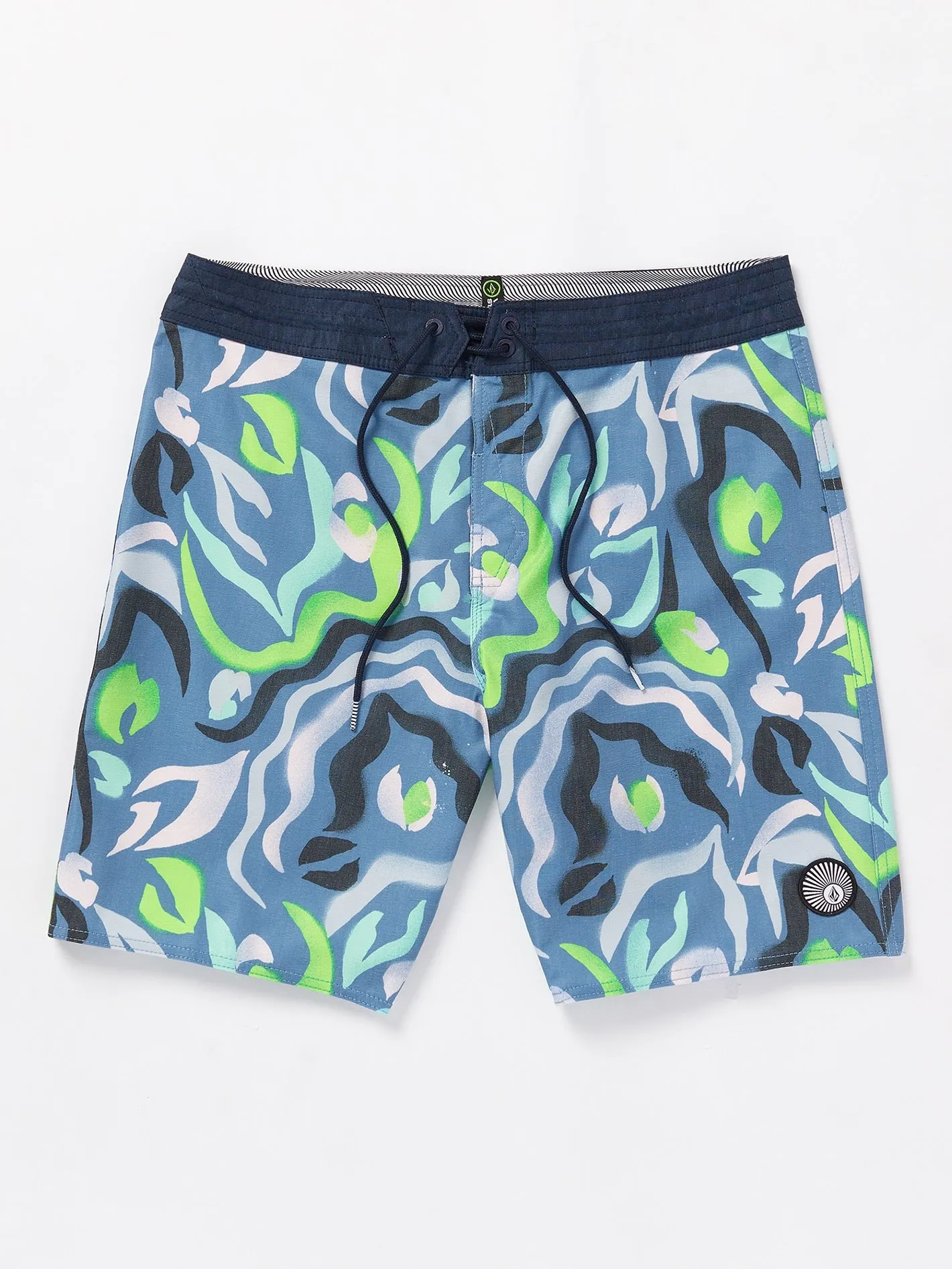 Warped Stoney Trunks - Stone Blue